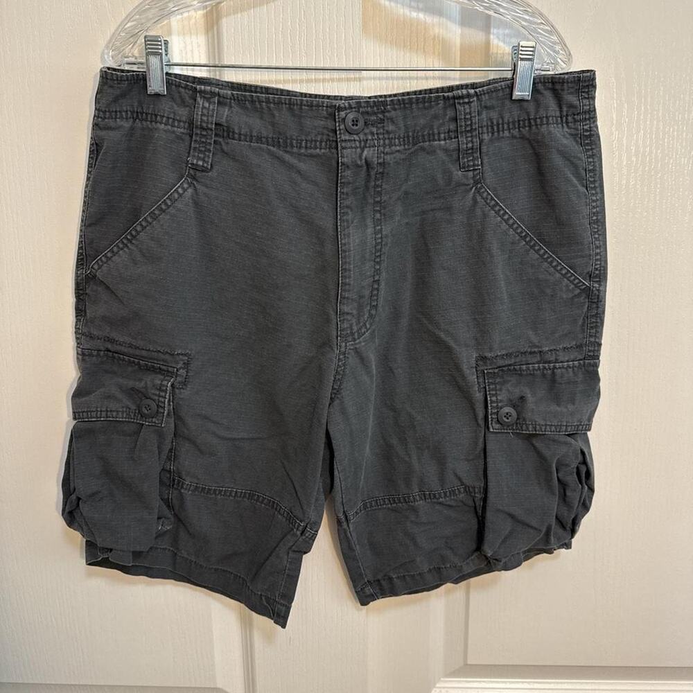 Men's Grey Cargo Shorts size 34
